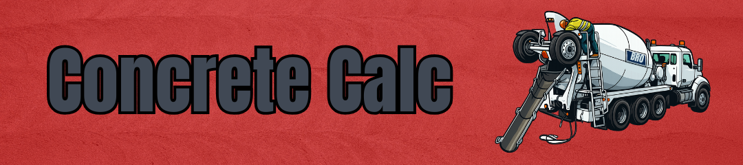 Concrete Calculator banner